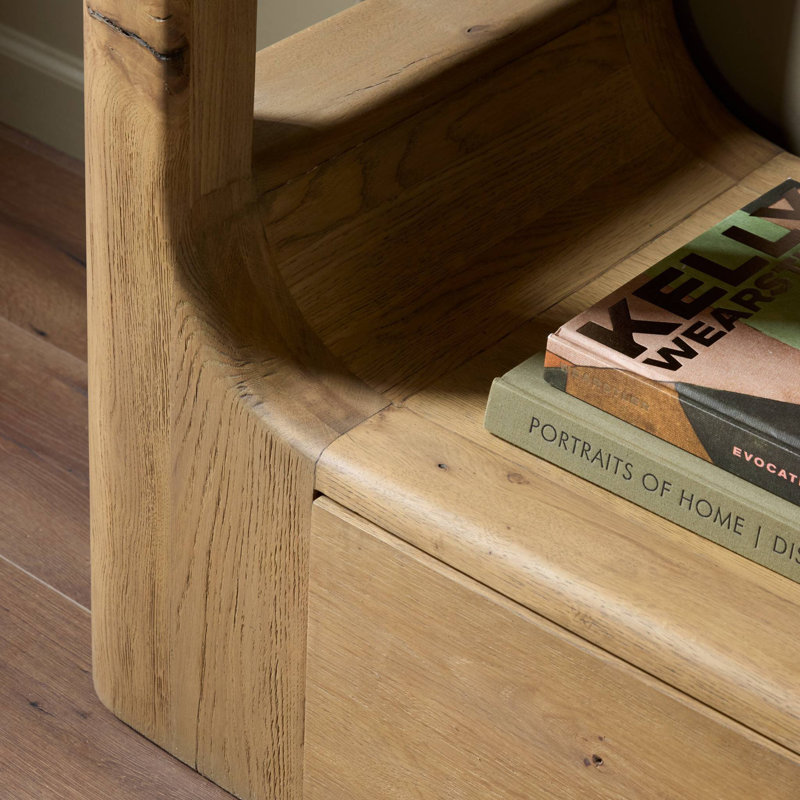 Lloyd Bookcase-Aged Natural Oak, Aged Natural Oak
