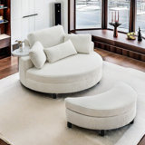 51.2'' Corduroy Sofa & Chaise