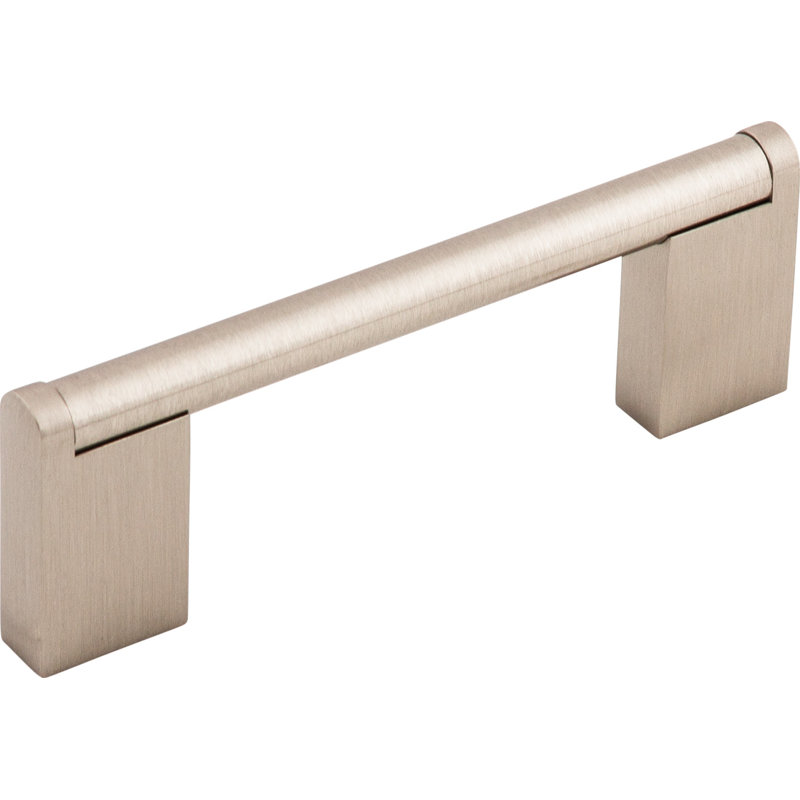 Princetonian 3 3/4" Center to Center Bar Pull, 3 3/4" Center to Center, Brushed Satin Nickel