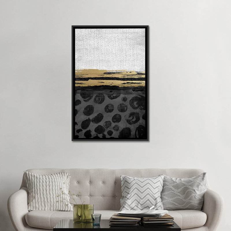 «Ethnic» par Nikki Chu - impression, H 48 po x l 32 po x P 1,5 po, Cadre noir