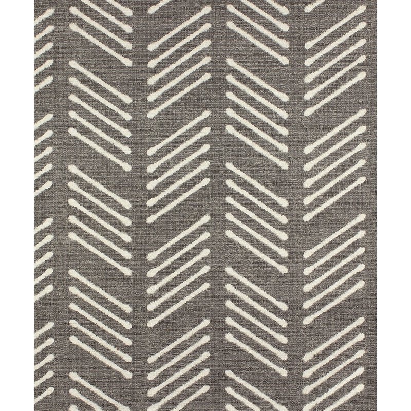 Performance 100% Polyester Faux leather Fabric, Gray/Black