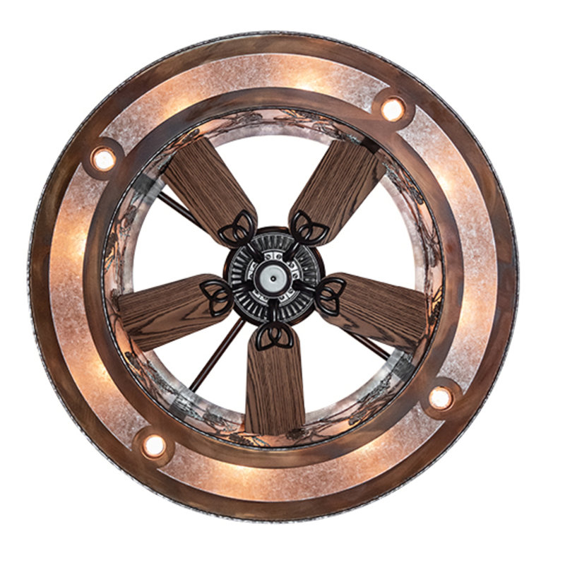 Tall Pines Downrod Ceiling Fan