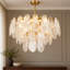 Lustre en cuivre moderne 8 lumières pour salle à manger Modern Luxury