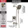 Ashlyn 17 Series Dual-Function Tub Shower Faucet Set, In2ition Shower Handle Trim Kit