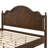 Mid-Century Modern Solid Wood Bed with Herringbone-Inspired Pattern Headboard-1622515576-1638388144