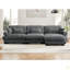 Canapé modulaire surdimensionné en velours super confortable avec repose-pieds mobile-2023481698-2023481700