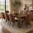 Faux Leather Upholstered Solid Back Side Chair-160234887