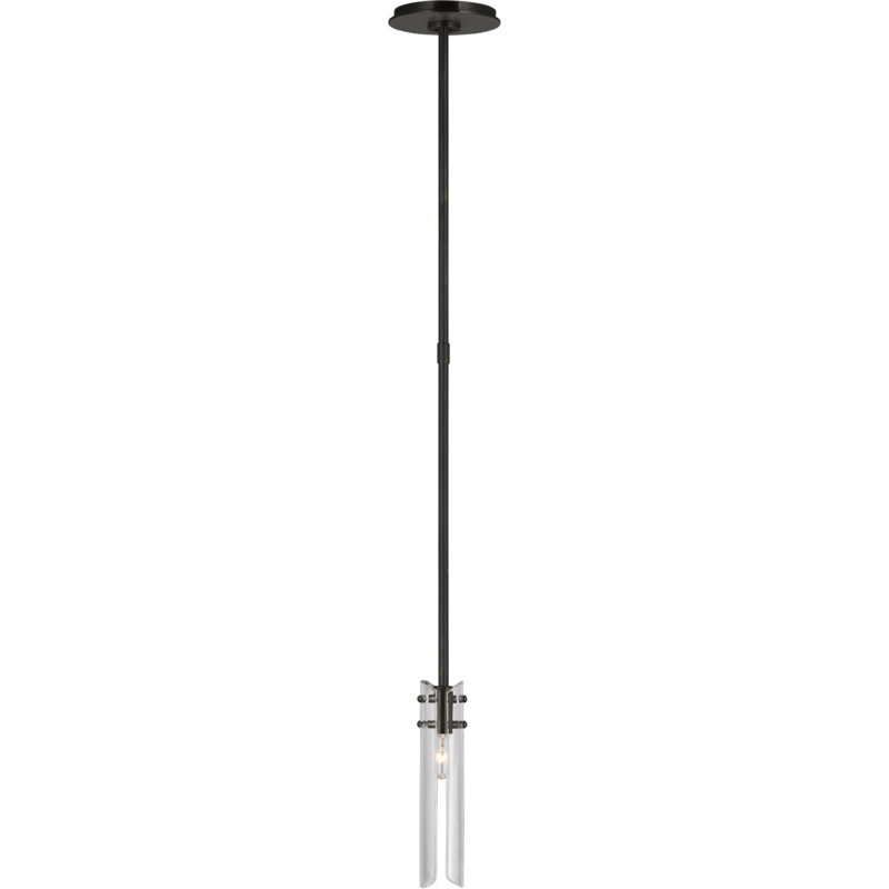 Aerin Casoria Petite Single Pendant, Bronze