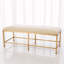 Quad Pod Bench w/Muslin Cushion-24450988