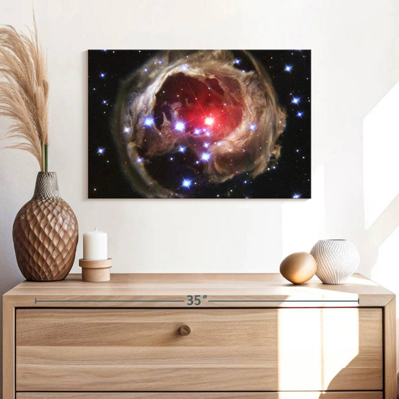 Oberle Crab Nebula, 16" H x 24" W