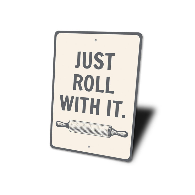 «Roll With It», H 18 po x l 12 po x P 0,06 po