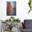 Luxe métallique «Red Sail» par Beth Forst, métal Wal «Red Sail» par Beth Forst