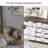Haven Ato 52" Tall 9 Drawer Dresser,Wood White Dresser with Deep Drawers, Storage Dressers Organizer for Bedroom, Living Room(White)