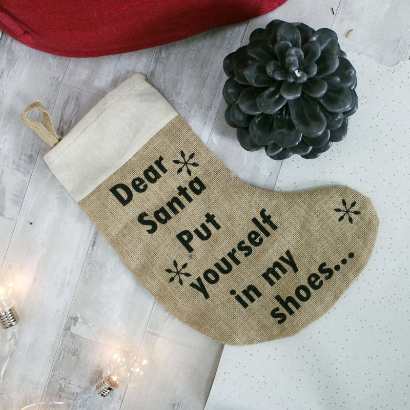 Holmes Dear Santa Stocking