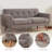 Jadier 66" Upholstered Loveseat Square Sofa-1230110786-1229713458