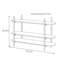 Console ouverte et minimaliste en bois-767940925
