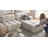 Modular Boucle Sectional Sofa, U-Shaped Couch with Ottoman-557385589-557385594