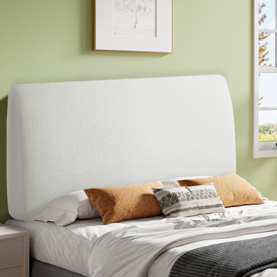 Tête de lit tapissier ergonomique en tissu convenant aux matelas de 8 à 14 pouces