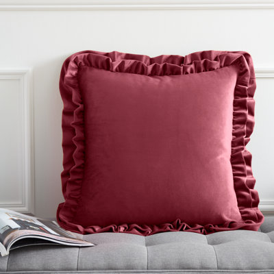 So Soft Touch Double Frill Cushion Cover