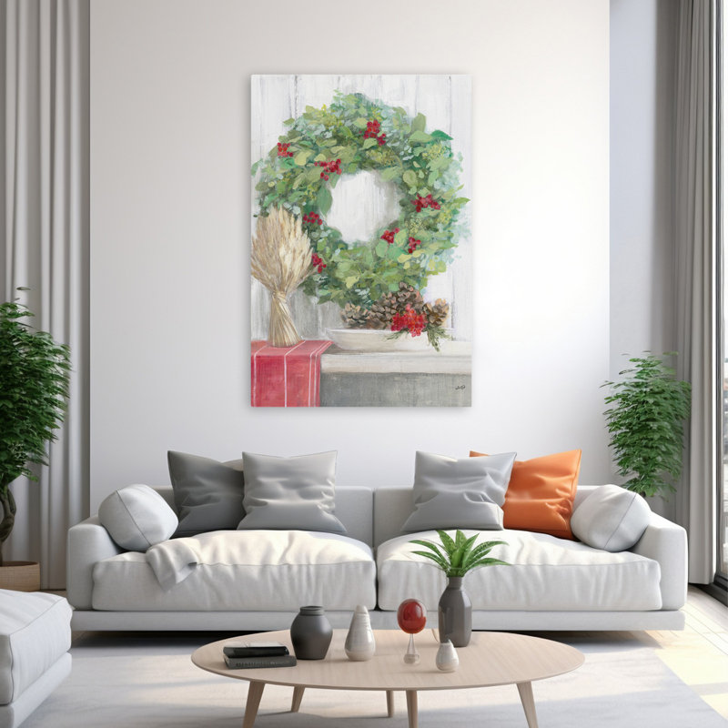 Noël naturel II, H 60 po x l 40 po