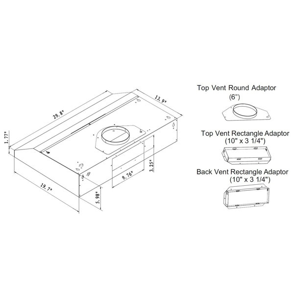 Dimensions du produit