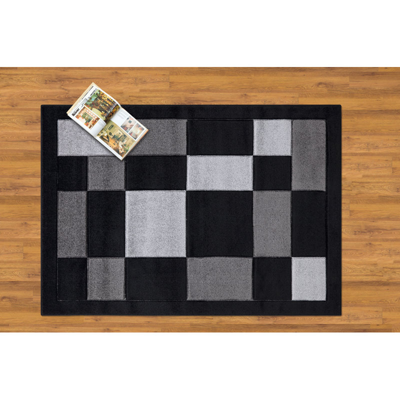 Bricker Geometric Area Rug, Rectangle 60 x 110cm