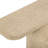 Suraya Faux Travertine Concrete Console Table-121780181