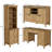 3-Piece Computer Desk Office Set-914914282