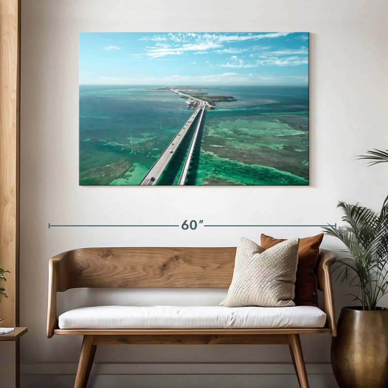 Lilie Wonderful Seven Mile Bridge, H 32 po x l 48 po