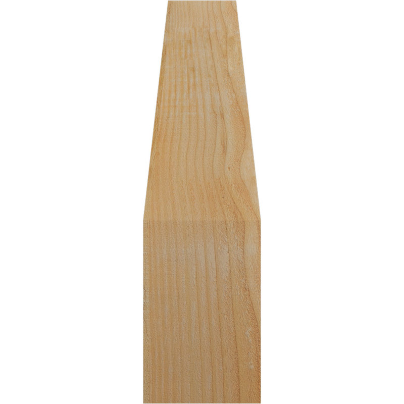 Attelle de genou Funston, Sapin de Douglas, Brute, H 26 po x l 6 po x P 22 po