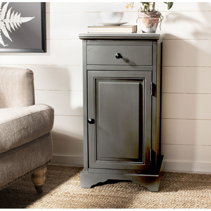 Cansın Accent Cabinet, Gray