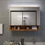 Arnez Glass Wall Bathroom Cabinet-1314440361