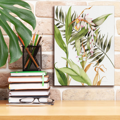 Epic Graffiti 'Botanical Shell Ginger ' by Kathleen Parr Canvas Wall Art