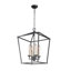 Lustre géométrique à 4 lumières Neslisah-137907038-137907037