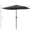 Parasol de marché rectangulaire 6,5 pi x 10 pi Outsunny-859348755