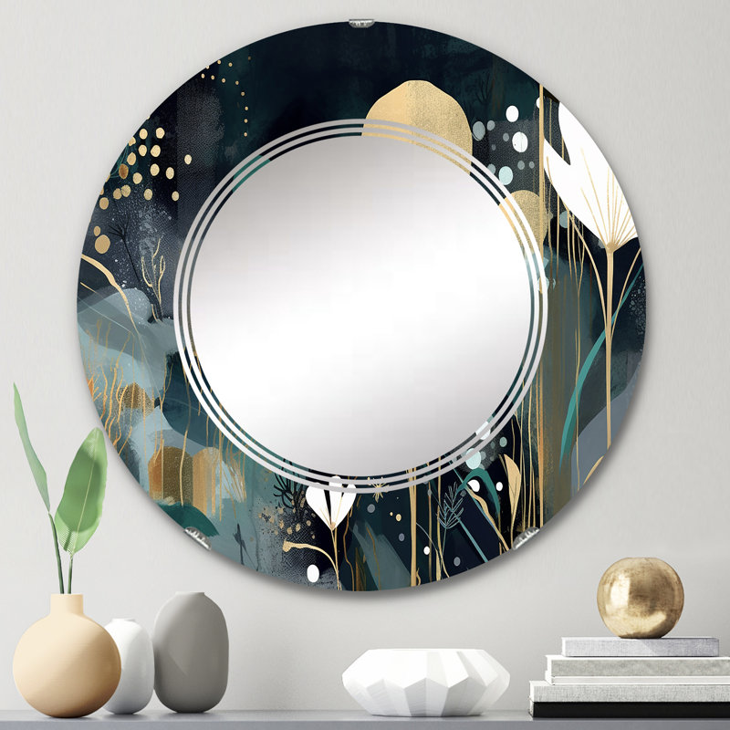 Miroir mural Zennas, 24 po x 24 po