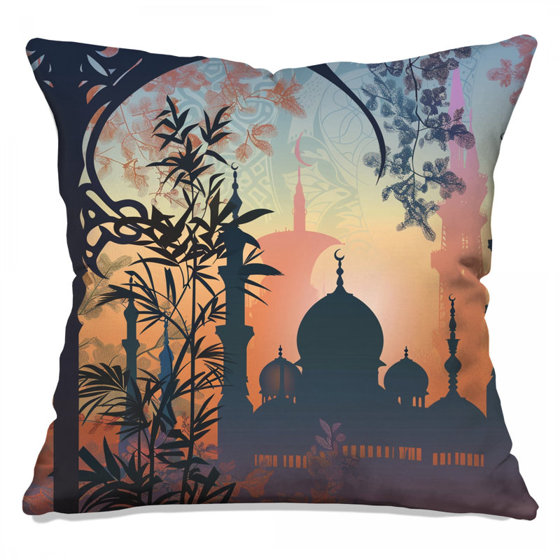 Coussin Mosque, coussins double face Architecture, 20 po x 20 po