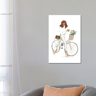 Bicyclette 1 Piece Wall Art on Canvas