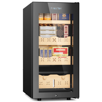 Cendrier électrique 85L avec intérieur en cèdre espagnol pour 700 cigares