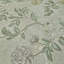 Rouleau de papier peint floral beige, ivoire, or, vert, jaune, roses, fleurs
