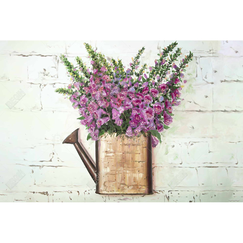 Purple foxglove flowers Bath Mat with Non-Slip Backing - Quick Dry Memory Foam Bathroom Rug - Absorbent - Modern Plush Spa-Style - Machine Washable