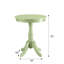 Table d'appoint traditionnelle avec support stable - Rehausse magnifiquement l'attrait de l'espace de vie sur pied