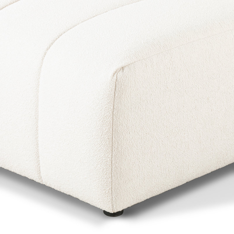 Channeled Laf Chaise Piece, Right Hand Facing, Fayette Cloud