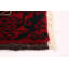 Tapis unique en laine noué à la main 3 pi 4 po x 5 pi 5 po nouvel âge Edford - rouge / noir / beige