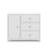 Commode combinée 3 tiroirs Teddi-99472407