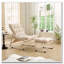 Chaise longue d'extÃ©rieur avec repose-pieds-1800656600