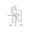 Chaise avec accoudoirs de bar POLYWOOD La Casa-89540342-50264751