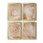 Toile encadrée de qualité supérieure «Wood Grain Suminagashi I» - prête à être accrochée-217869927-217869928