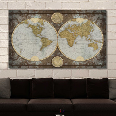 «World Map», impression