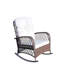 Chaise d'extérieur avec coussin et siège